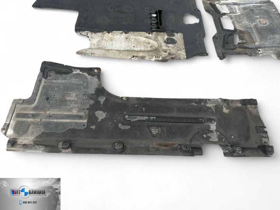 Komplet osłon (boczne/silnik/skrzynia) BMW F10 m-pakiet