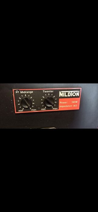 Mildton 110w altus 140 technics