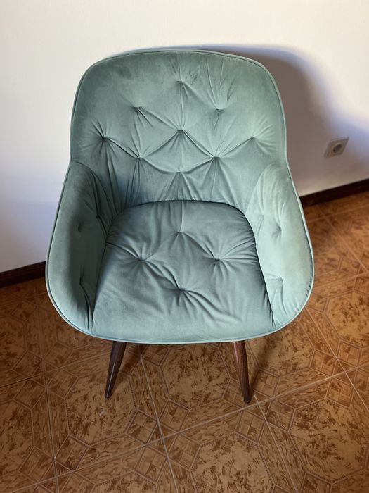 Poltrona Verde Água