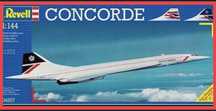 Samolot Concorde British Airways model do sklejania Revell 04257