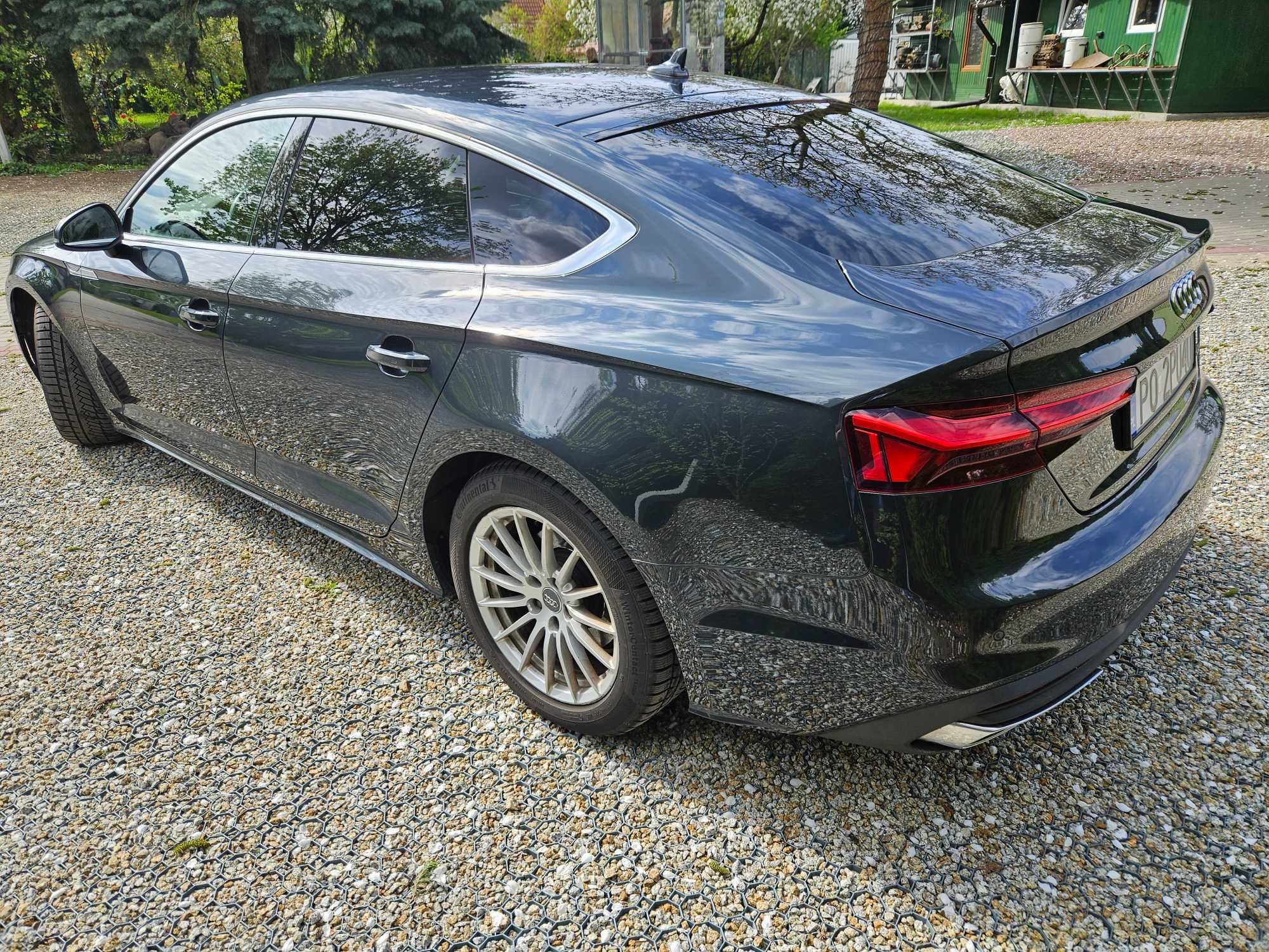 2020 Audi A5  2.0 TDI quattro 190 KM S tronic, bogate wyposażenie