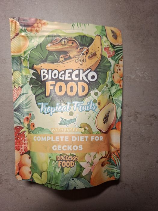 Pokarm dla gekona orzęsionego biogecko