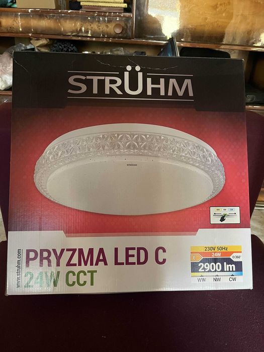 Plafony ledowe białe