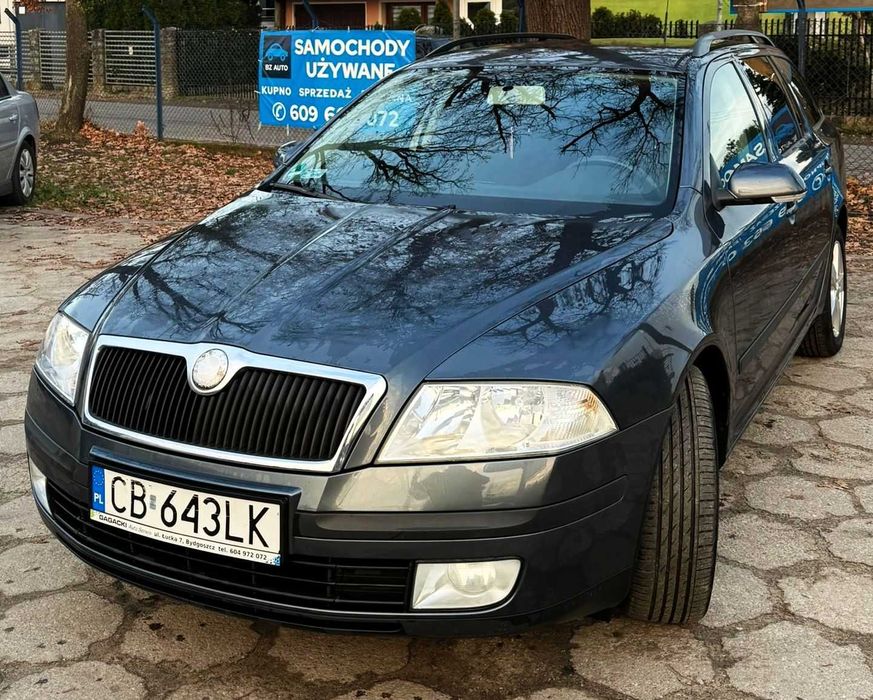 Octavia 2007 1.6 mpi BEZ RDZY bogate serwisy sprzęgło + rozrząd i inne
