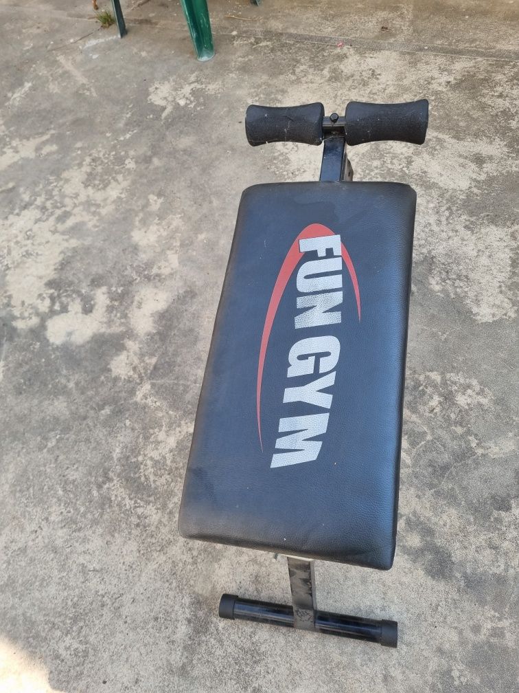 Banco para treinar