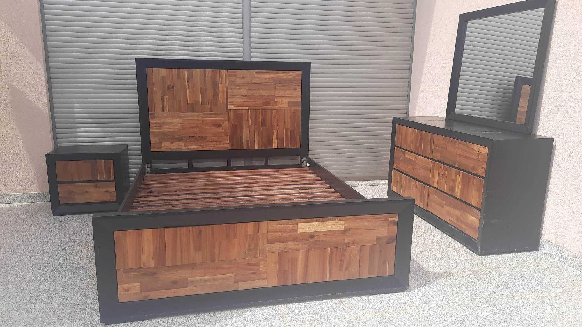 Conjunto de Mobília de Quarto para Casal