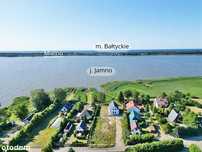 Działka budowlana z widokiem na j. Jamno. Uzbrojenie.