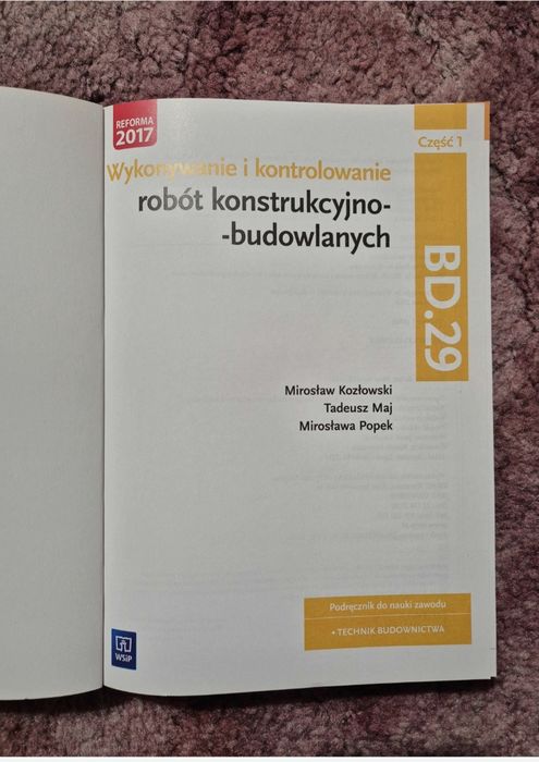 Podrecznik. WSIP. BD.29