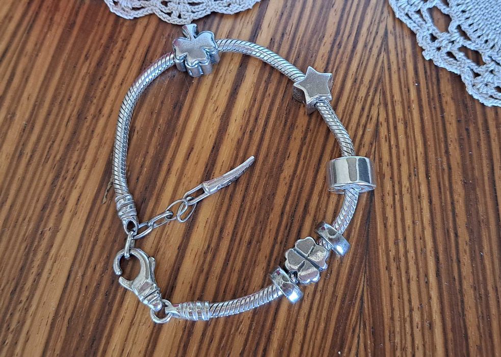 Pulseira Bacio em prata