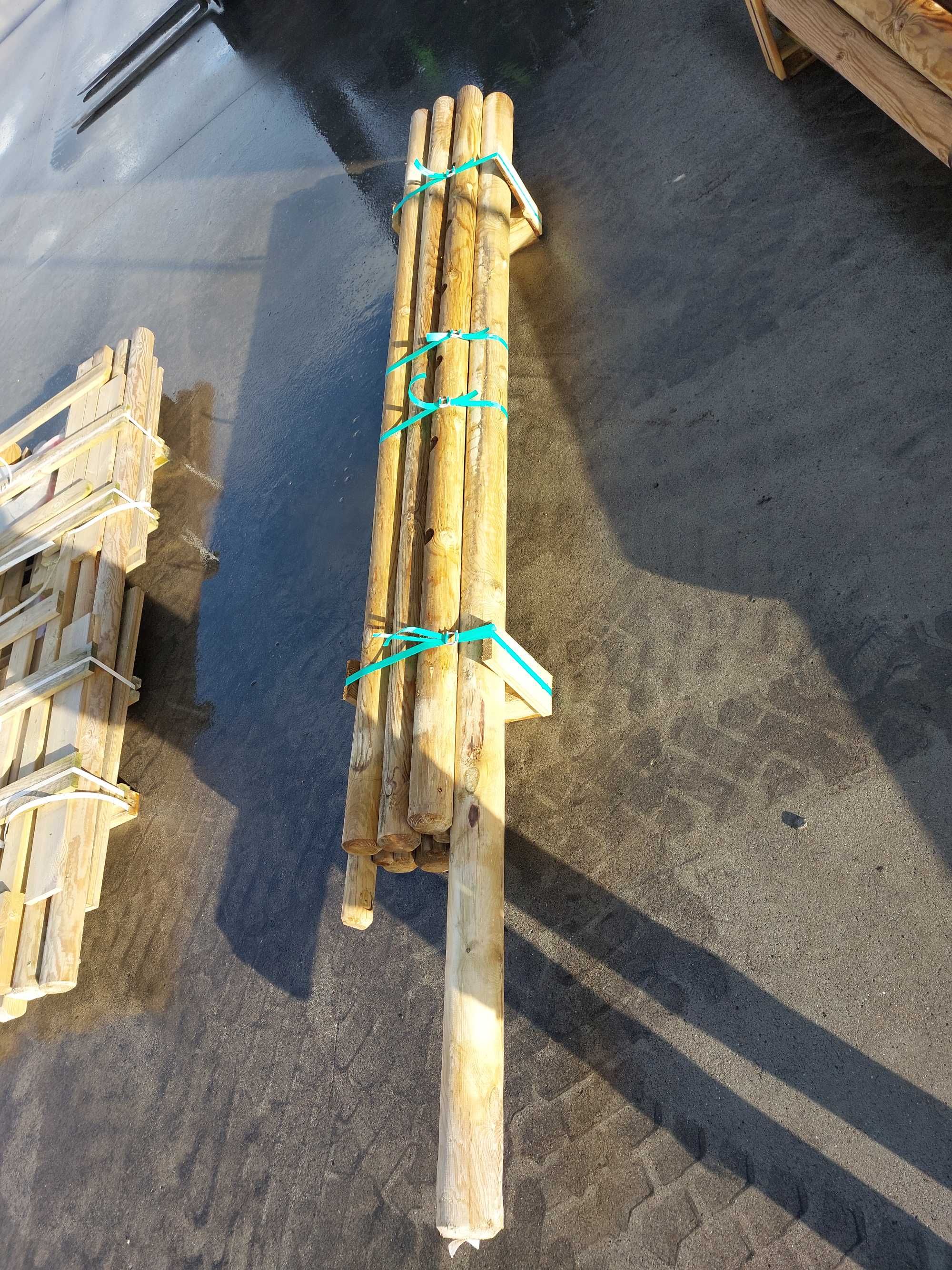 POJEDYNCZA HUŚTAWKA drewniana z drabinką II gat. OUTLET galanteria