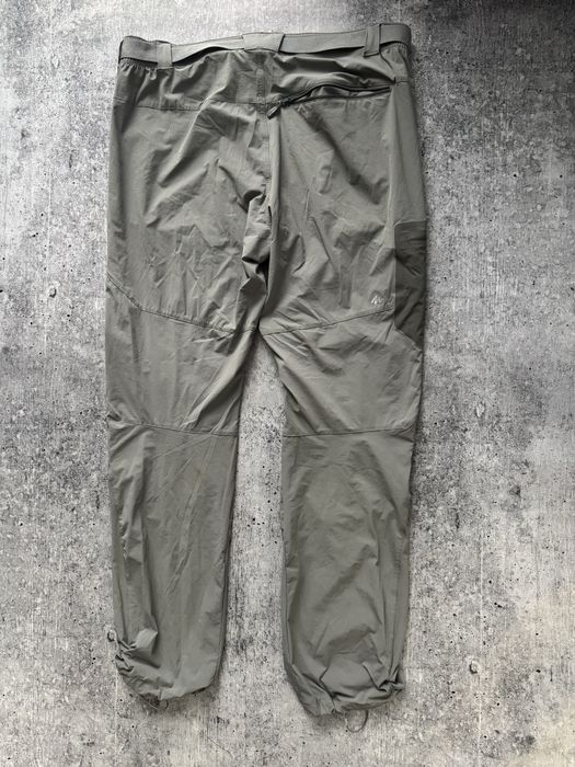 Трекинговые нейлоновые штаны Quechua с нейлоновым карманом на утяжках