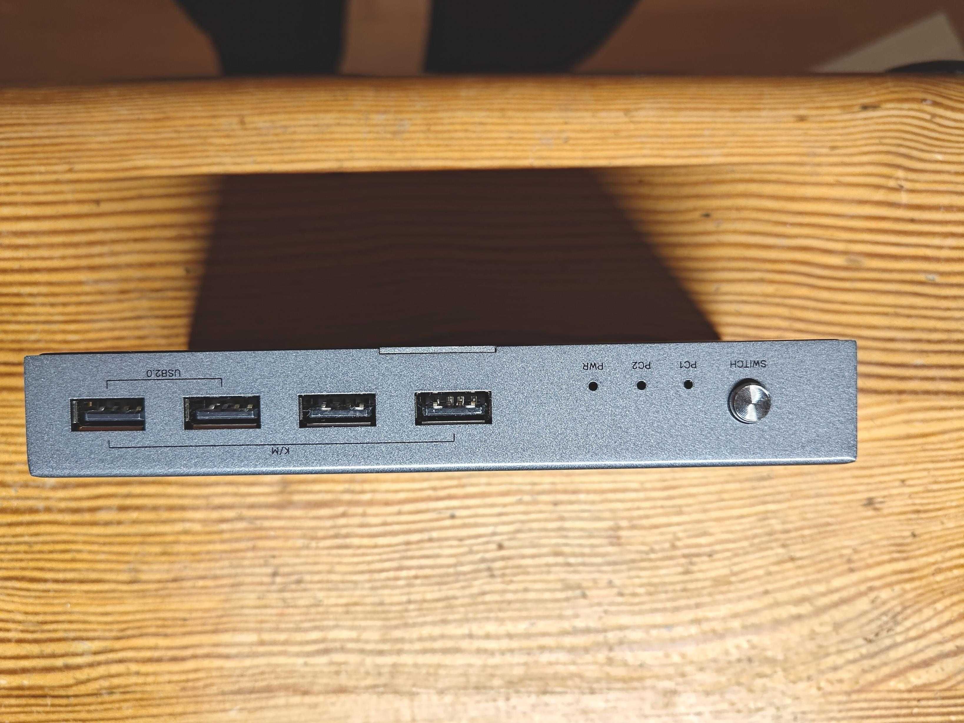 KVM Switch 2x HDMI Unitek V307A  gwarancja do VIII.2025