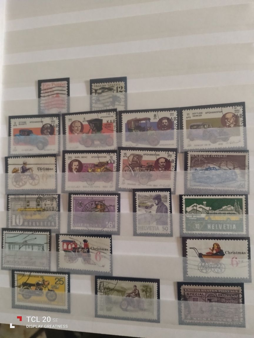 Filatelia -selos do mundo