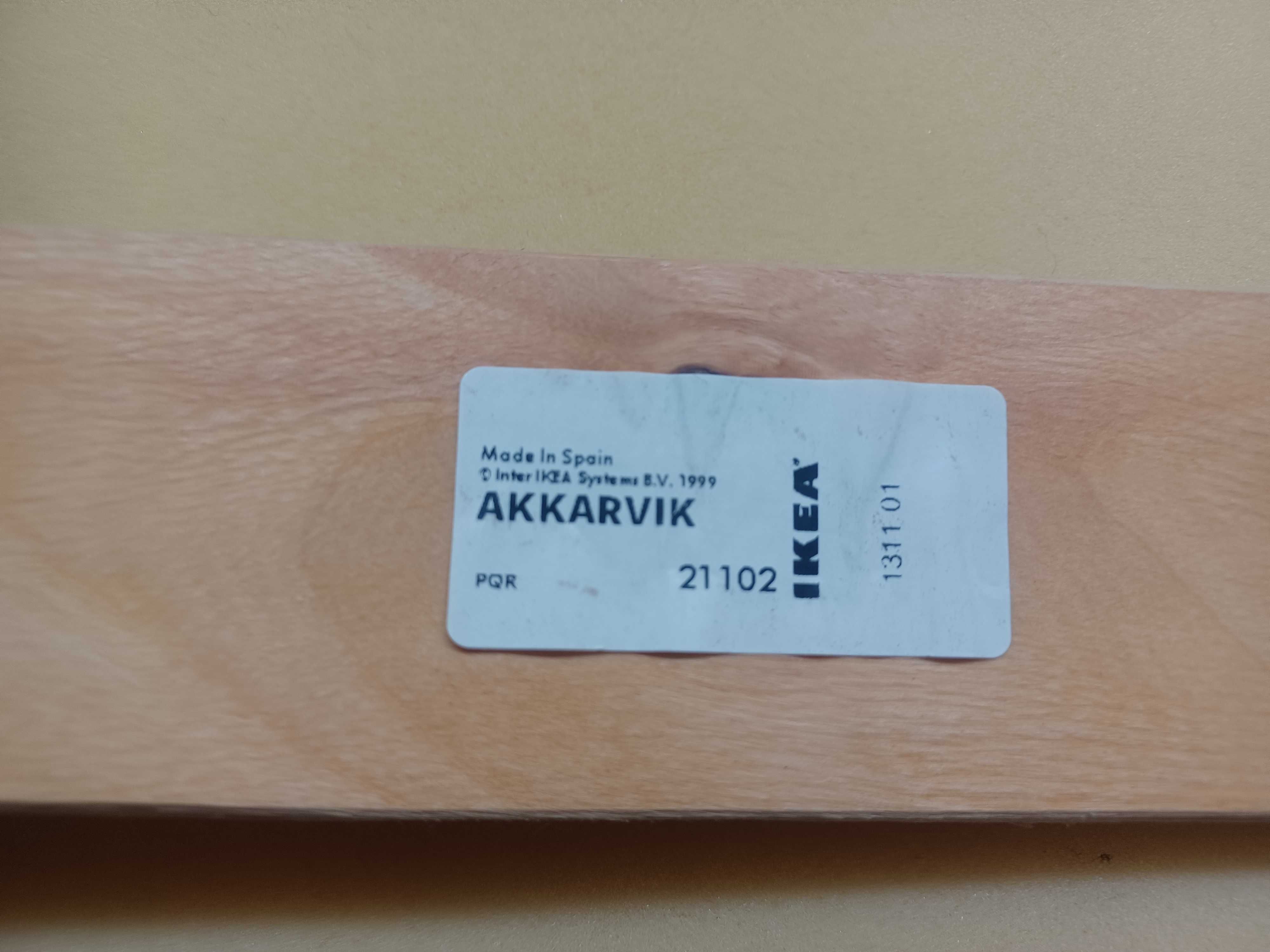 Estrado ripas madeira Ikea Akkarvik (90cm x 200cm)