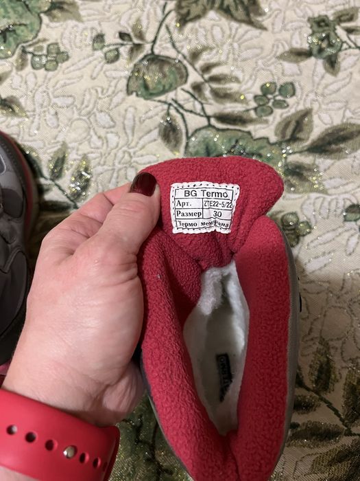 Нові термосапожки  для дівчинки