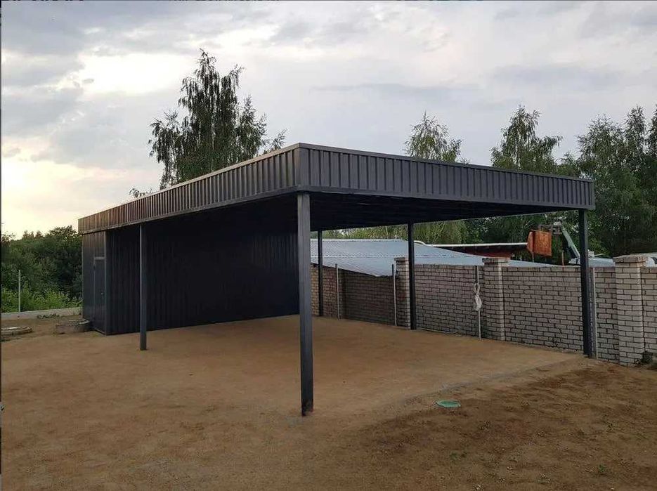 Автонавіси під замовлення. Навіс для авто. Навіси для машини