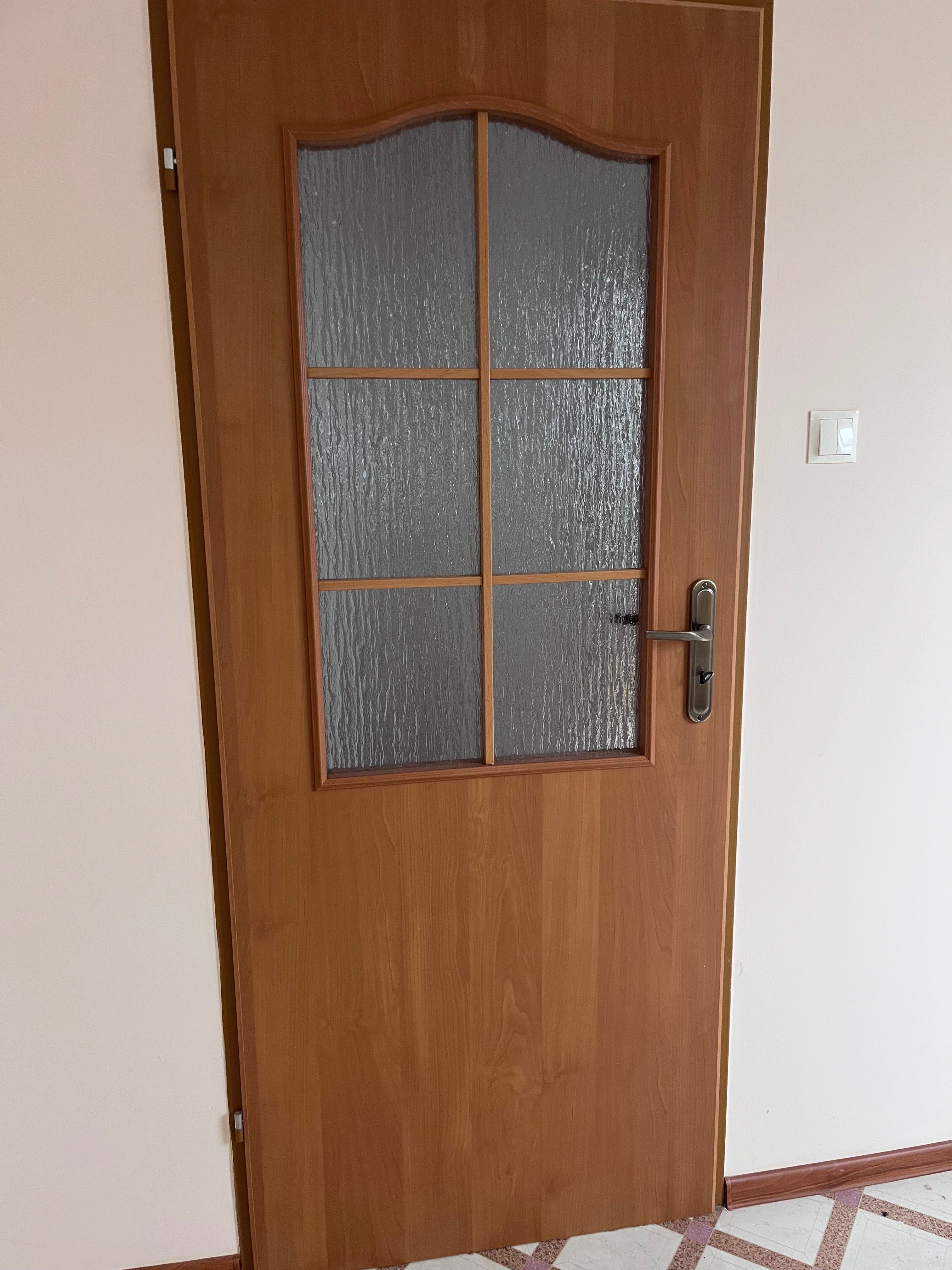 Drzwi wewnętrzne, 90 cm stan bardzo dobry
