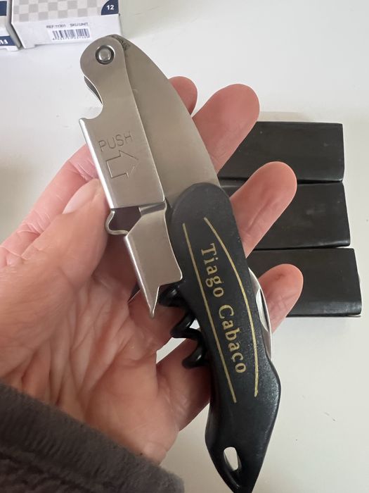 Saca-rolhas tipo Sommelier – NOVOS (3 unidades)