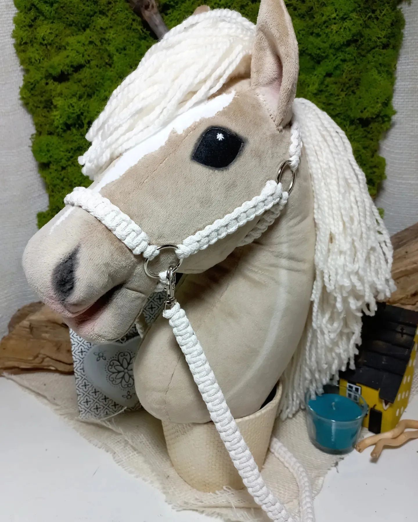 Hobby Horse hand made koń konik na patyku