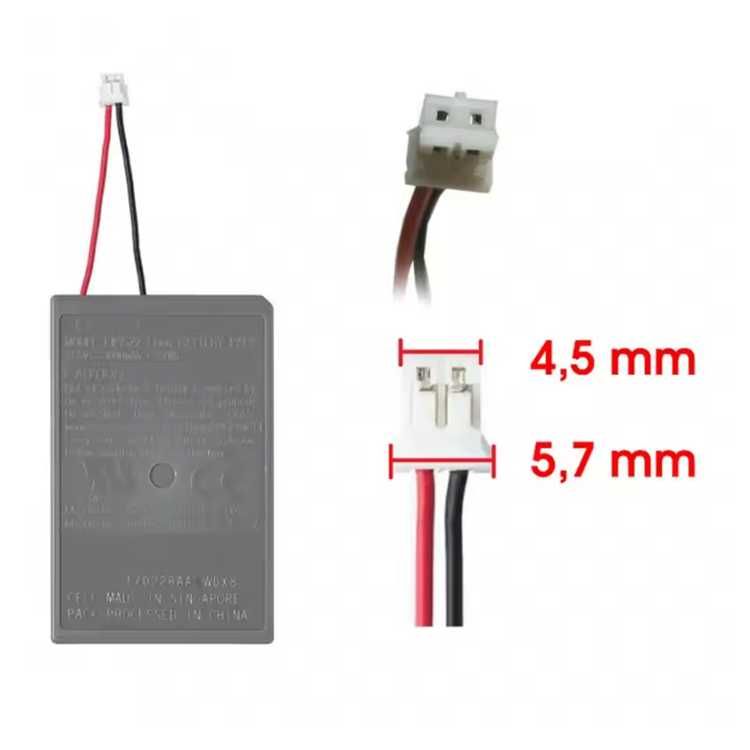 Bateria para comando PS4 1000mAh (LIP1522) - Conector grande 4.5MM