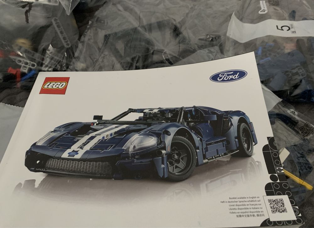 Klocki lego technic Ford Gt 42154