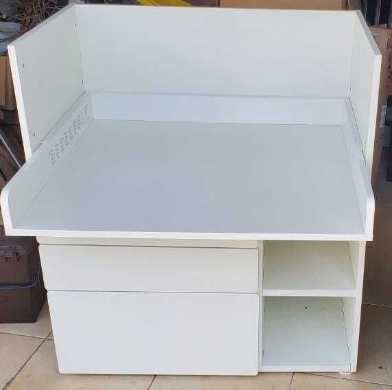 Comoda trocador ikea cor branco 3 gavetas