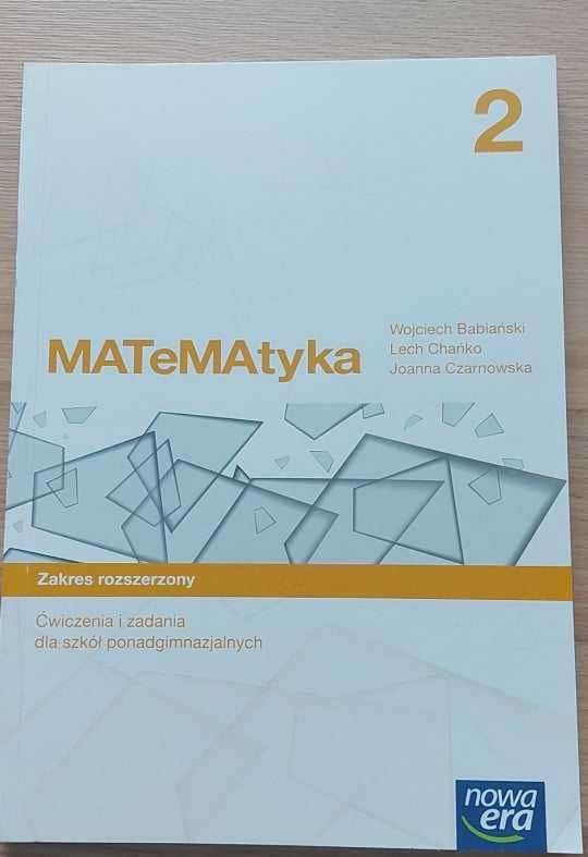 Ćwiczenia Matematyka 2 zakres rozszerzony NOWE