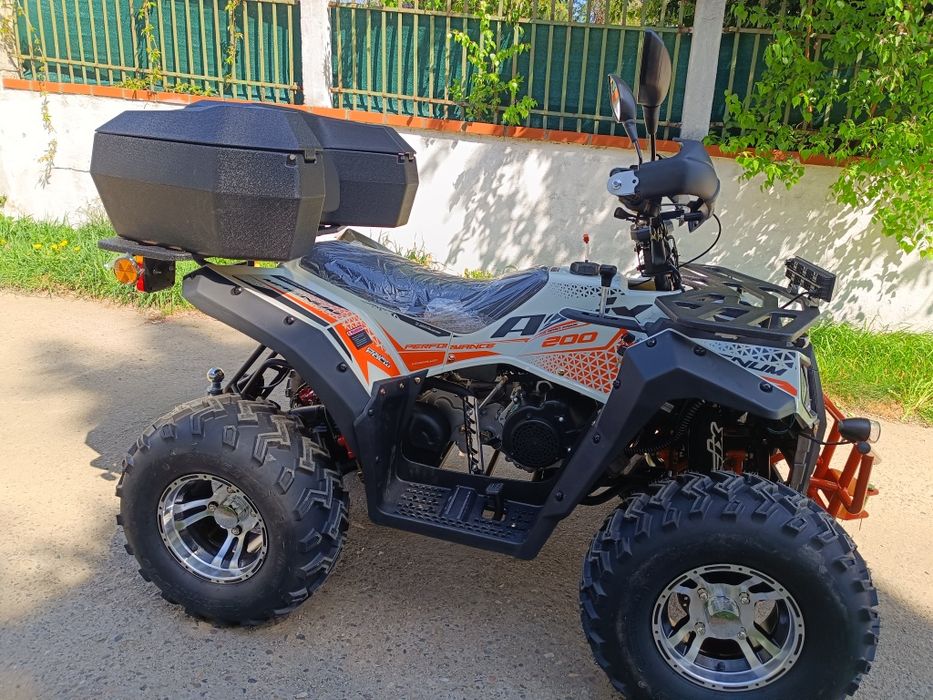 Duży QUAD ASIX MAGNUM 250 Z Homologacją RATY Transport