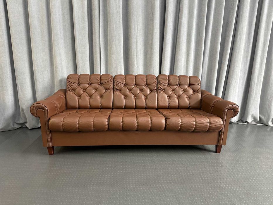 Чорний/білий/коричневий шкіряний диван-трійка/шкіряні дивани/меблі