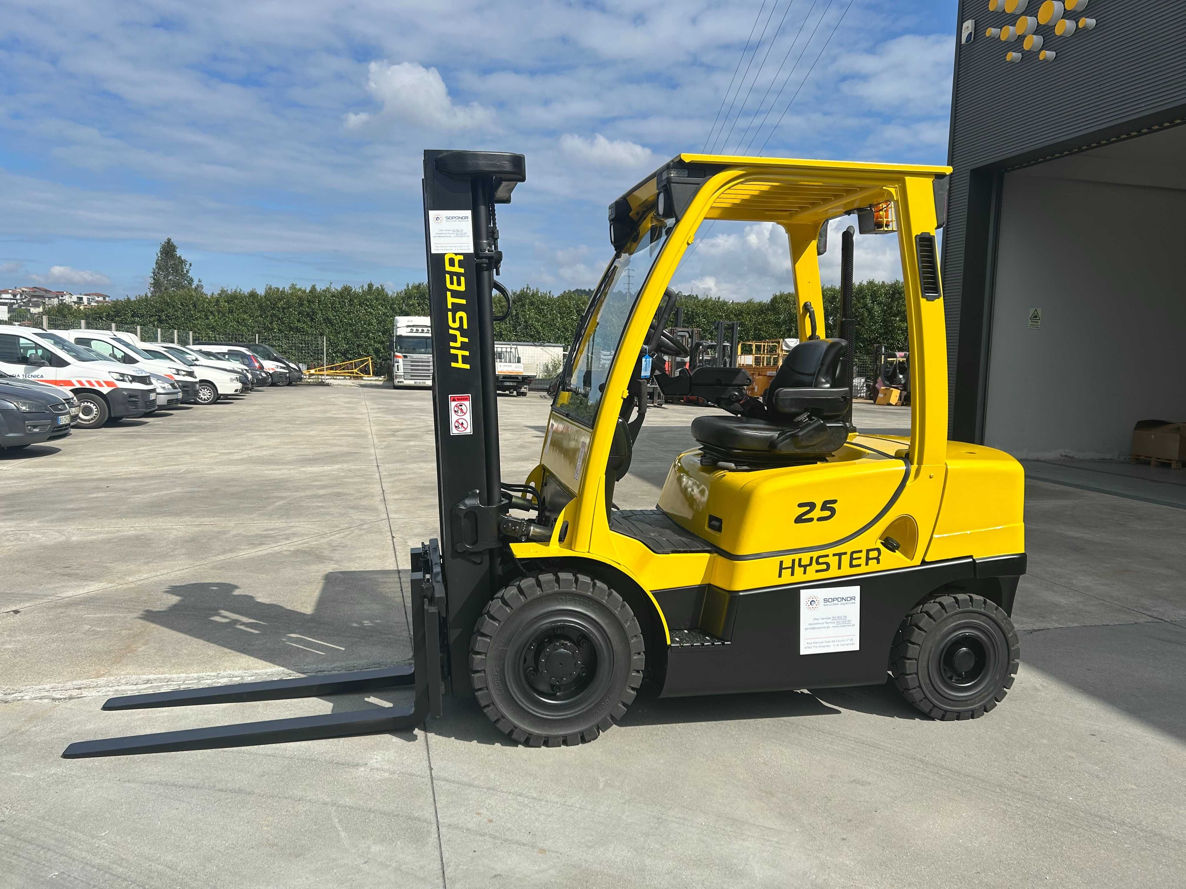 Empilhador Hyster Diesel 2500 Kgs