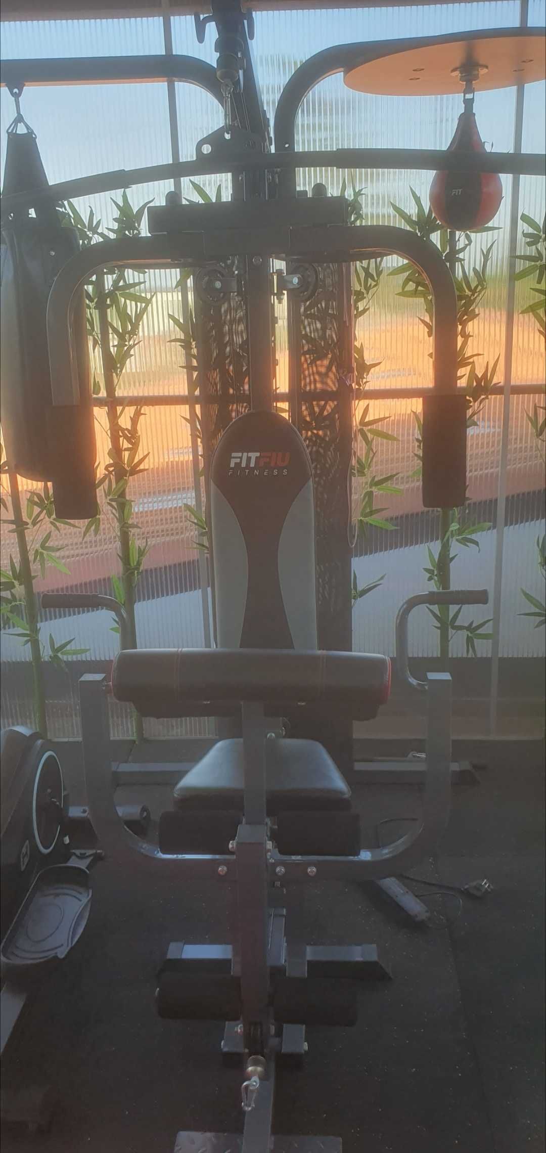 Ginásio Bodytone Completo com Piso Borracha