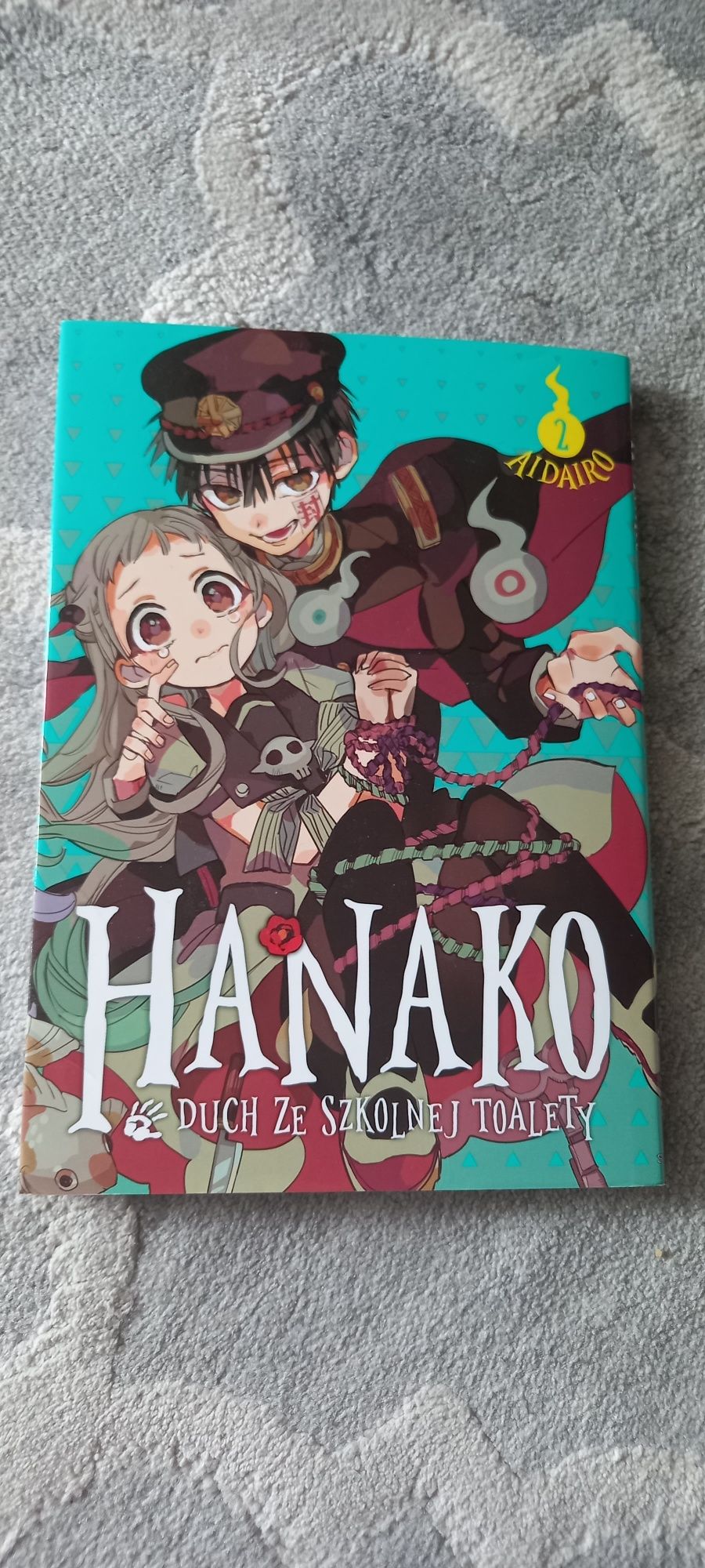 Manga książka hanako duch ze szkolnej toalety