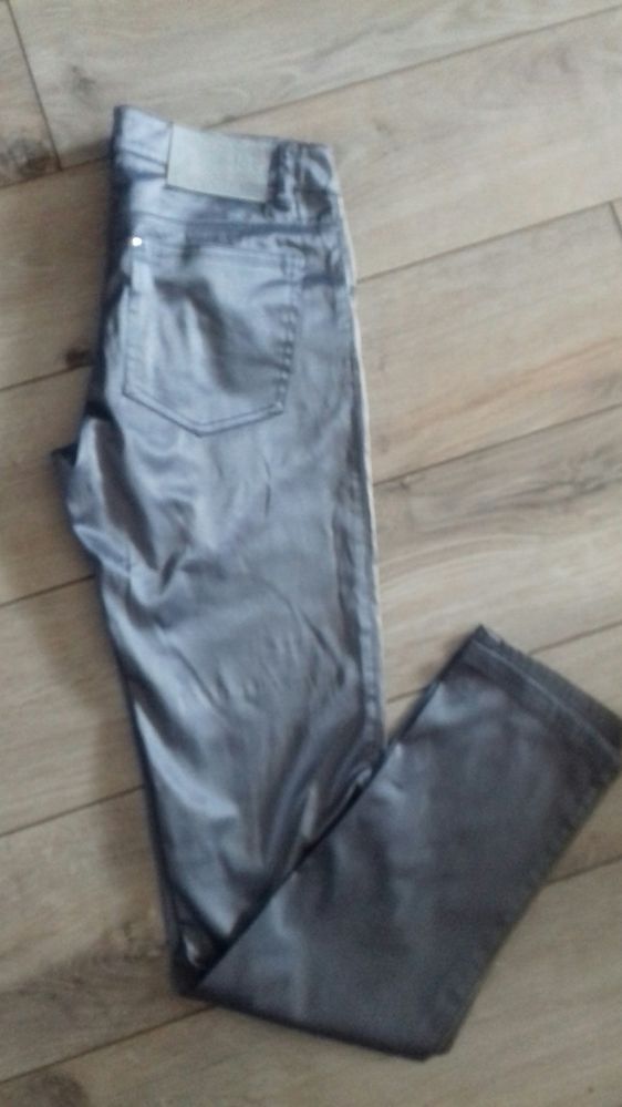 Spodnie H&M nowe 13-14 lat popiel
