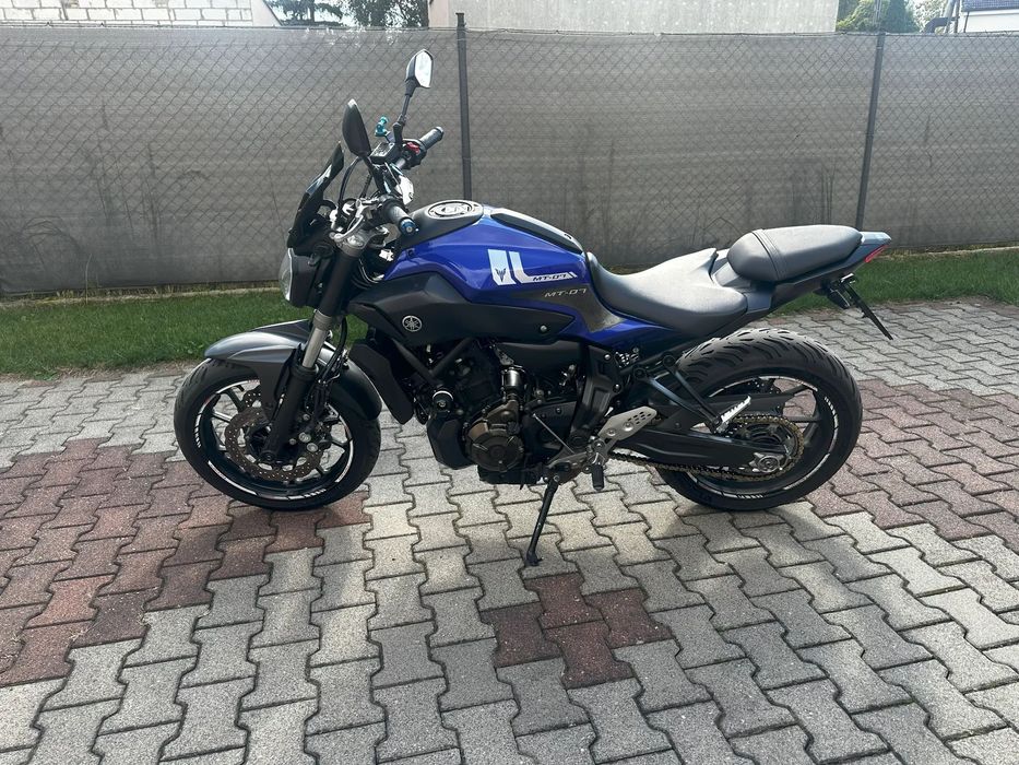 Yamaha MT Yamaha MT-07 - zadbana, dofinansowana, pełna moc