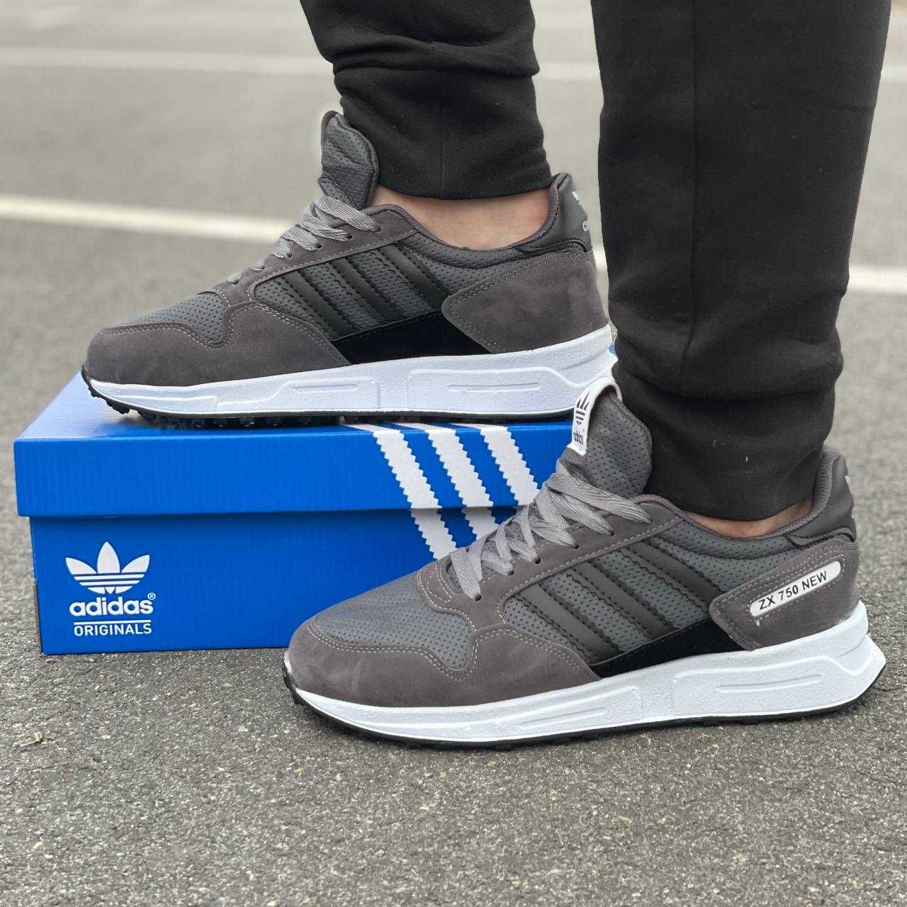 Кросівки чоловічі демісезон Adidas ZX 750 Gray Розмір: 40,41