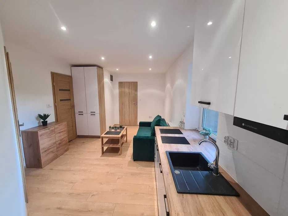 Bezczynszowe 2 pokojowe mieszkanie z ogrodem