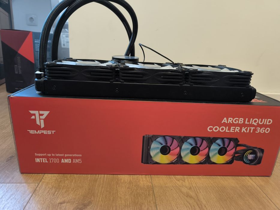 Tempest argb liquid cooler kit 360