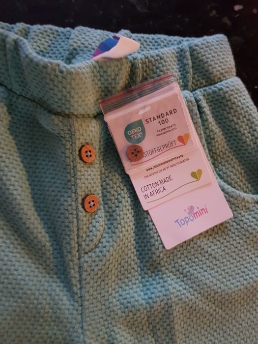 Waflowe spodnie Topomini