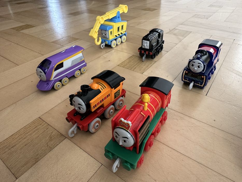 Lokomotywy Tomek i Przyjaciele - 6 szt