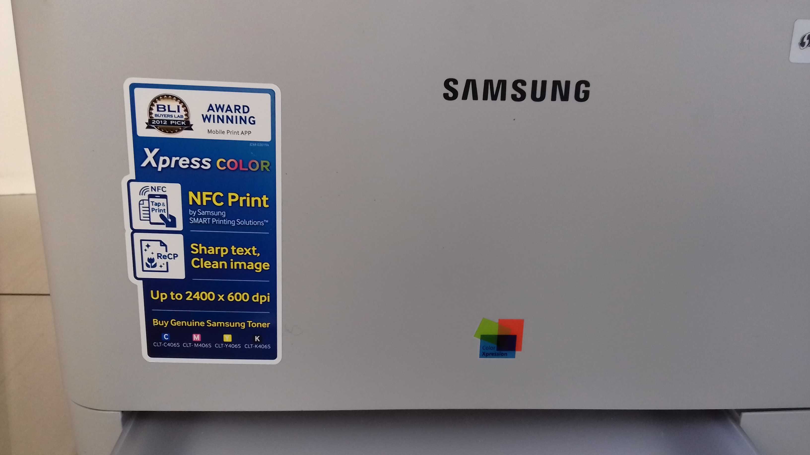 Drukarka kolorowa laserowa Samsung po serwisie WiFi druk z telefonu