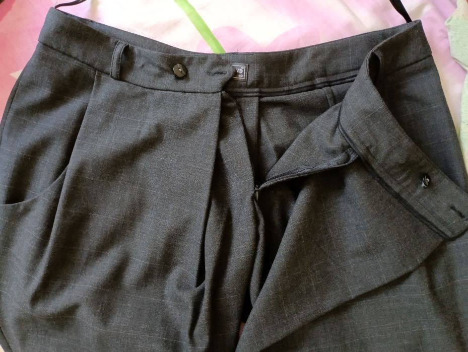 Брюки женские на запах: M-L, 46-48 размер, демисезон, Турция