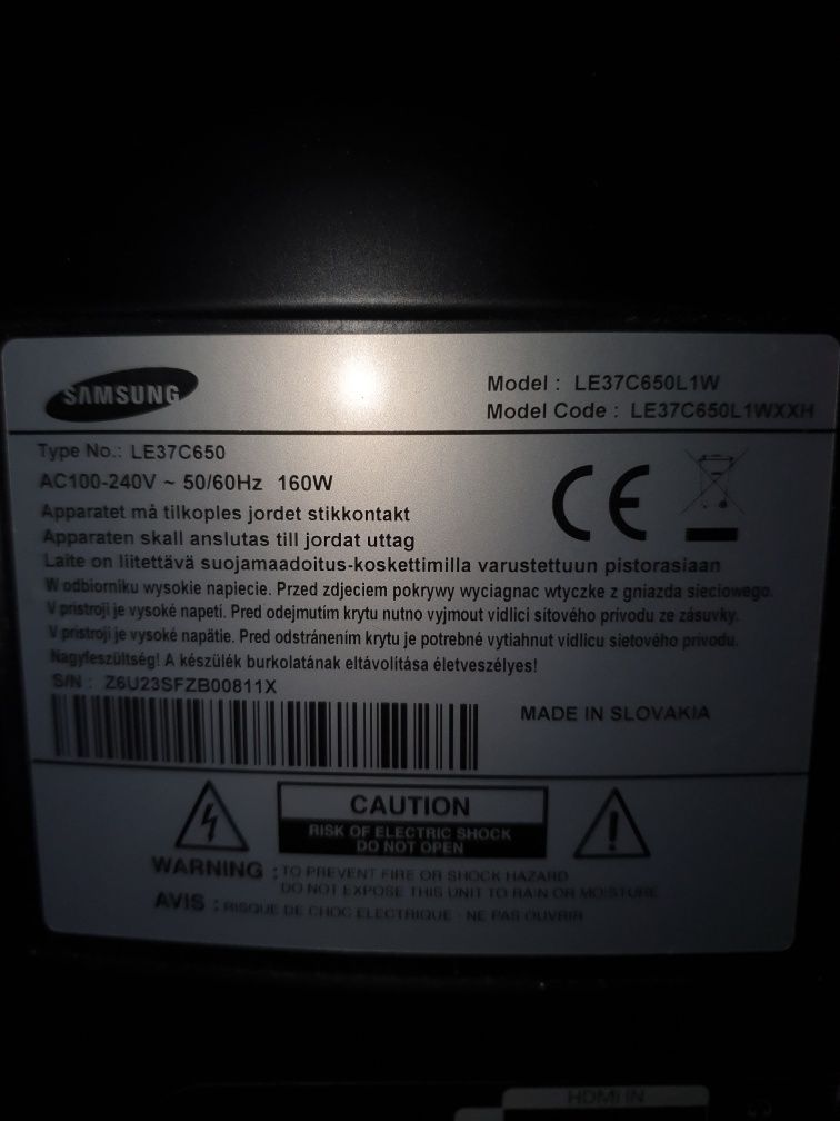 Telewizor Samsung 37 cali