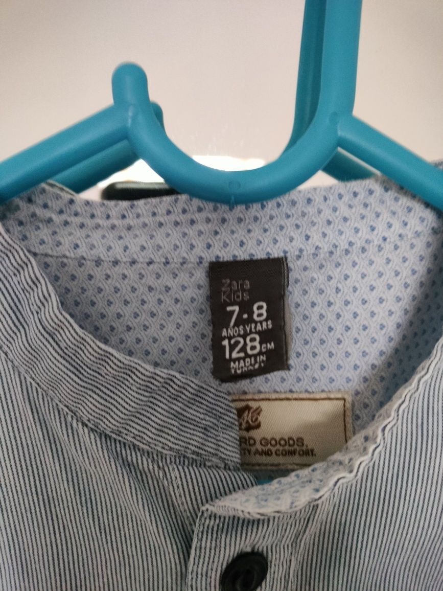 Koszula Zara dla chłopca 128