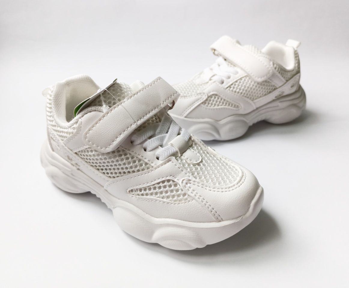 Нові білі кросівки кеди хлопчика дівчинки белые кроссовки новые 29 28