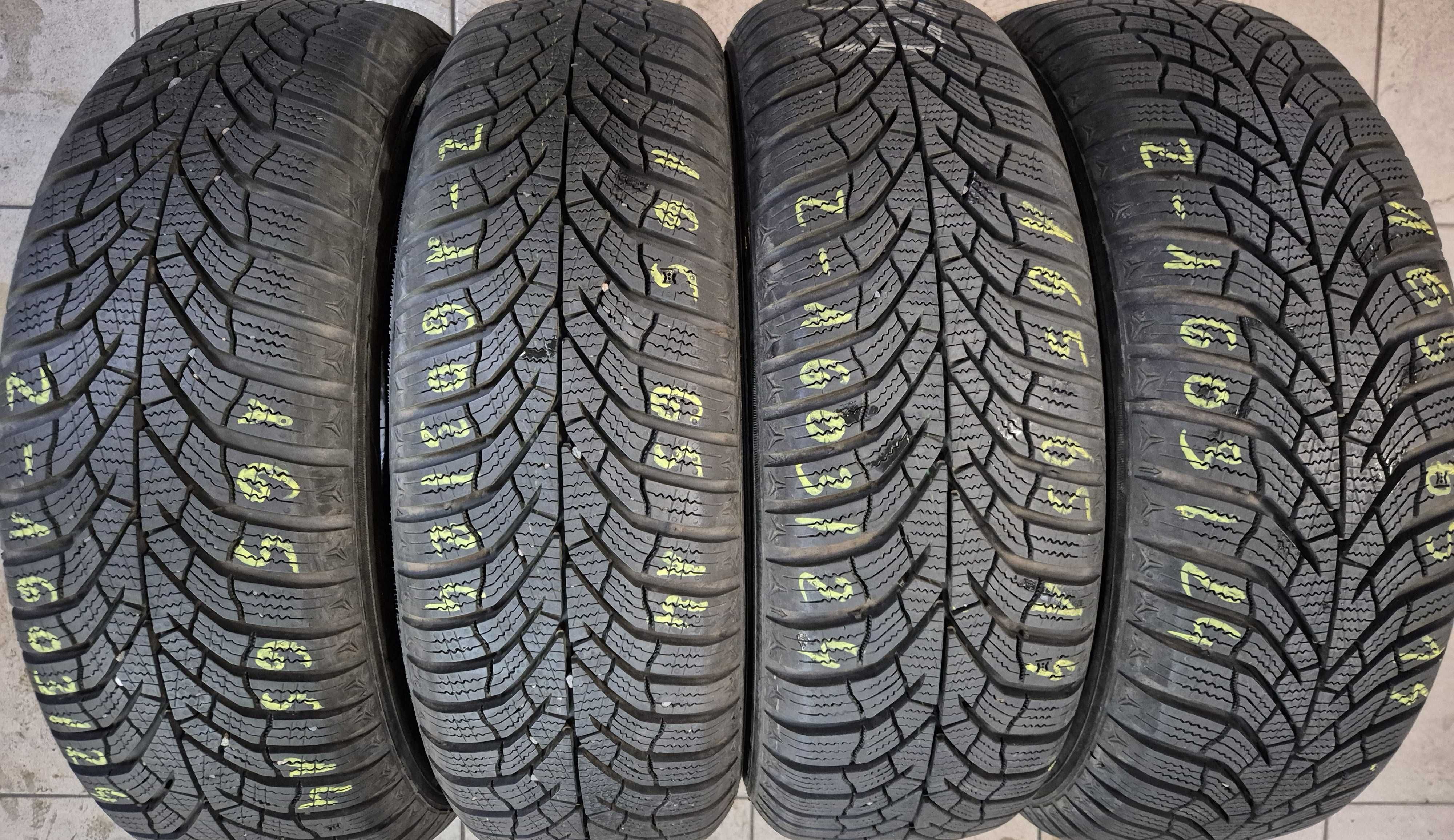 165/65r14 (Z1603/24)006 4szt 8mm Winter Craft WP52 KUMHO 2023r ZIMOWE