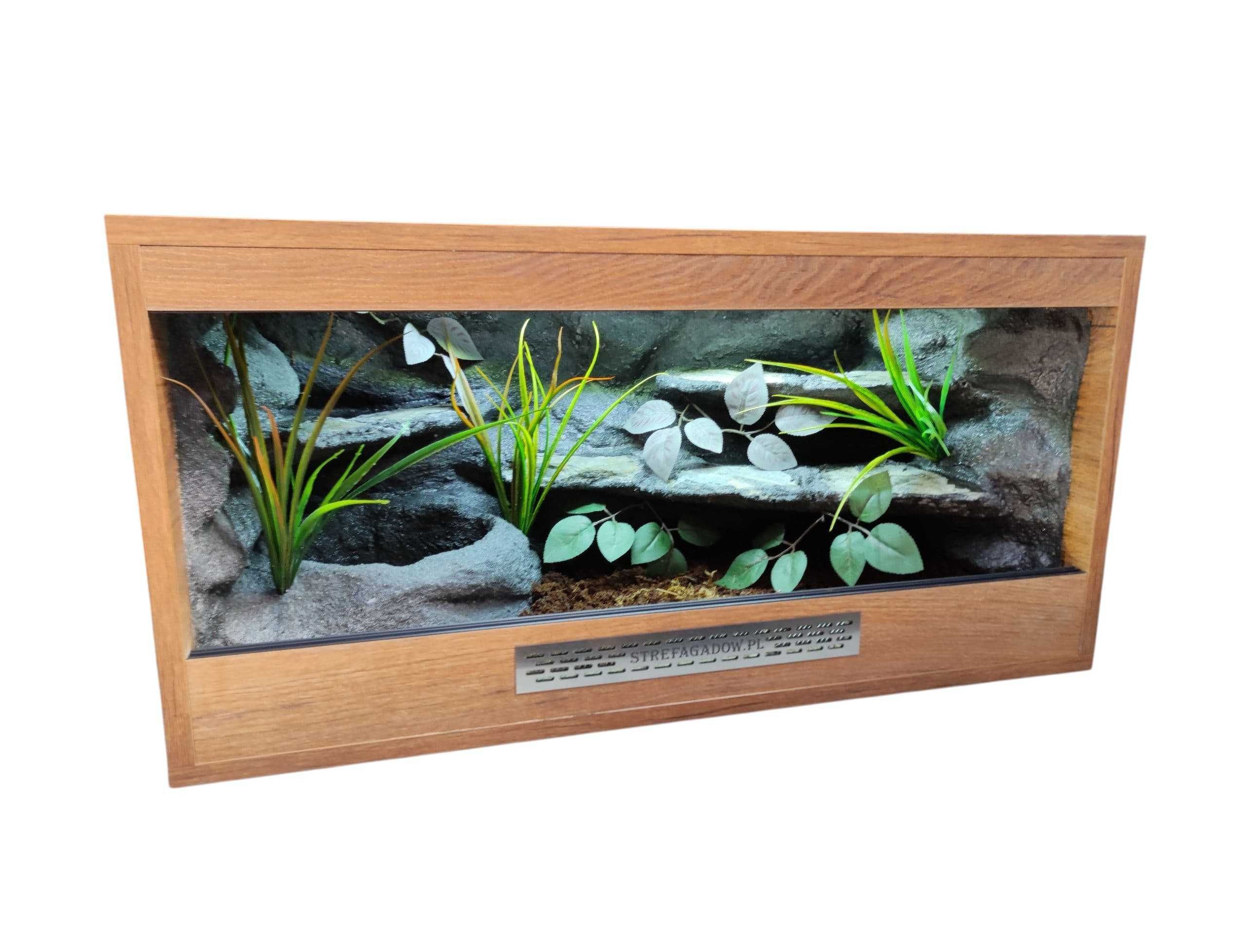 Terrarium pustynne nr745 80/40/40 dla węża boa pyton DOSTĘPNE