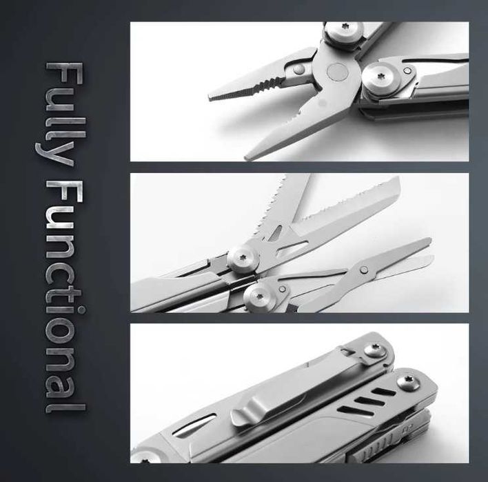 Мультитул  EDC Pocket 18-in-1 95492P з чохлом та знімна біта