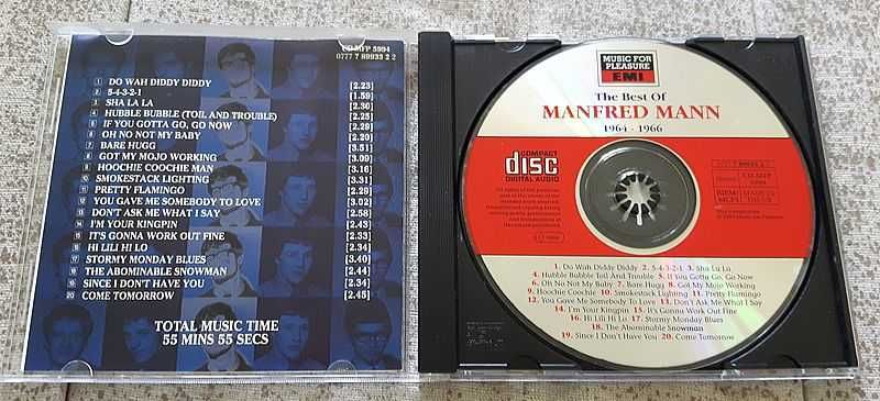 CD Manfred Mann The best of