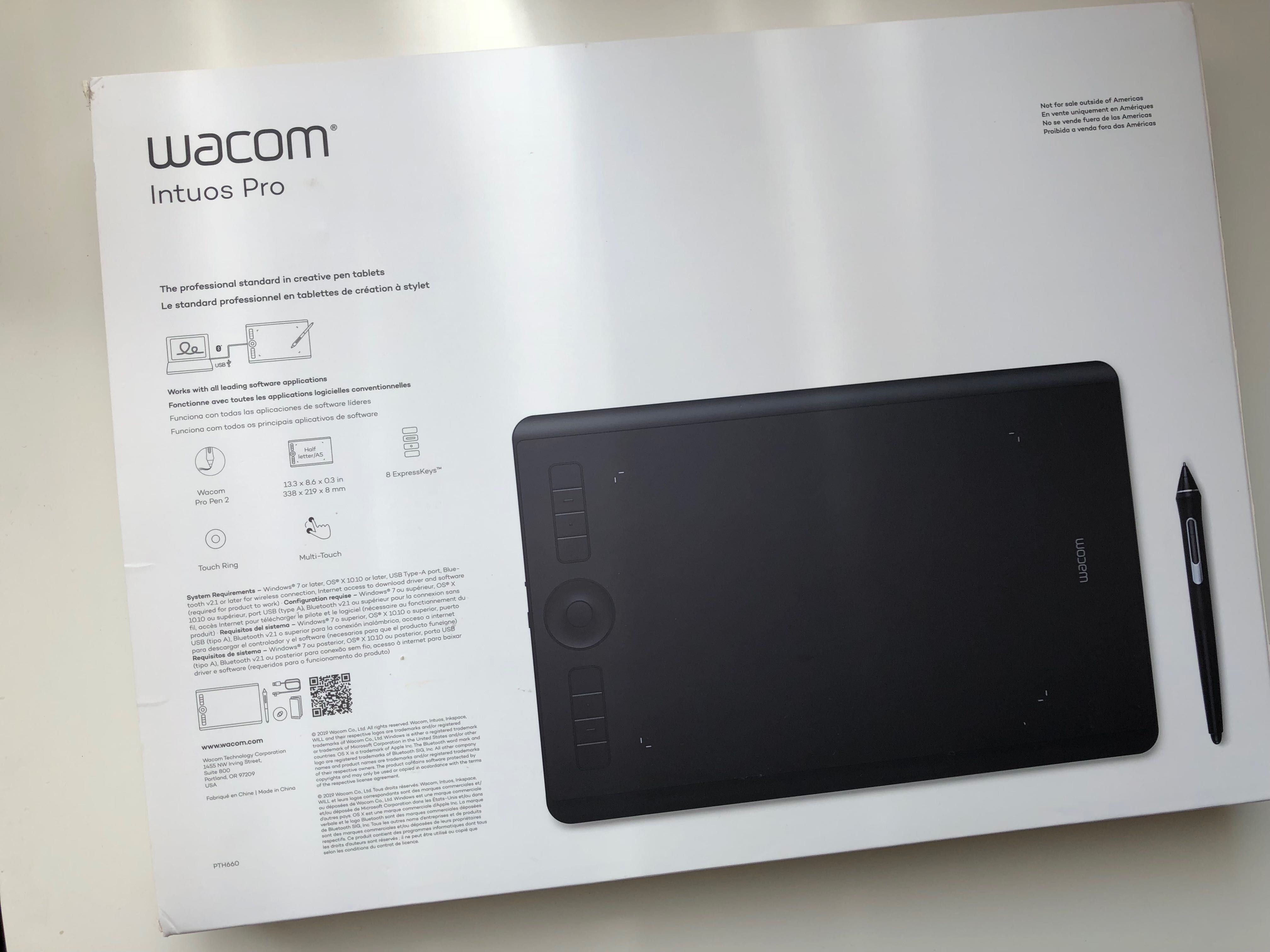 Графічний планшет wacom pro M