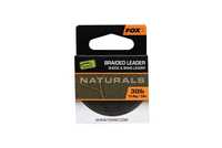 FOX Naturals Braided Leader x20M 30lb/13.6kg